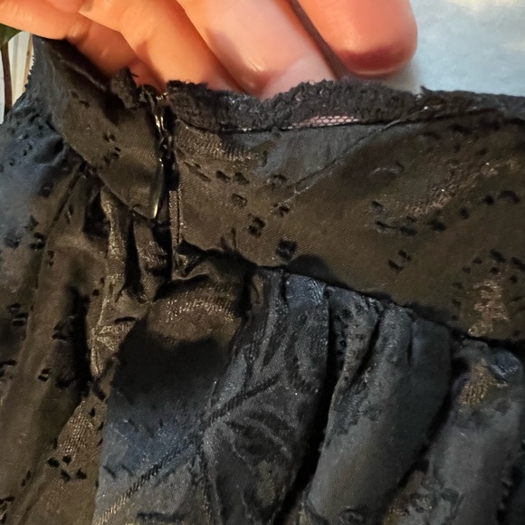 NWT- Wild Fable Black Tiered Ruffle Dress, size Medium. - Picture 5 of 5